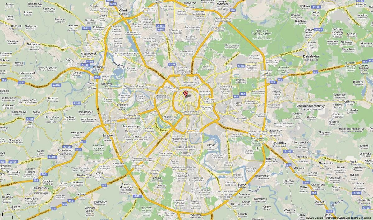 Moskva highway kart