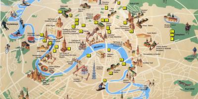 Turist kart Moskva
